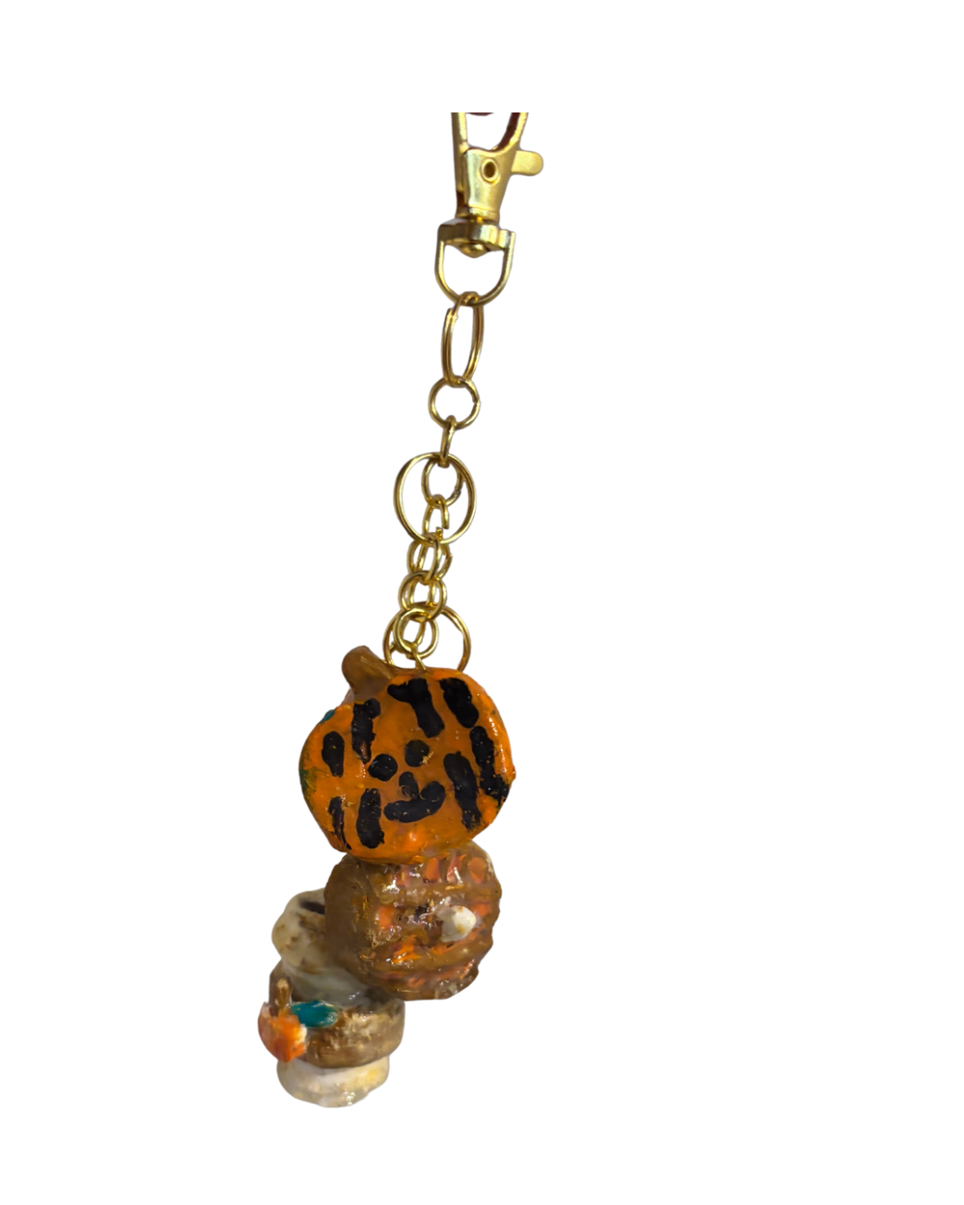 Pumpkin Spice & Everything Nice Keychain